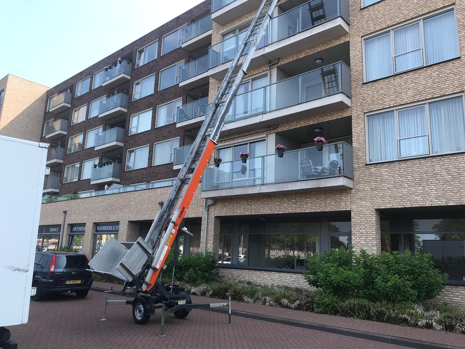 Verhuislift huren verhuisservice nederland