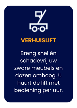 Verhuislift Diensten Senioren Verhuisservice Nederland